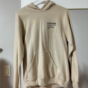 Beige Hoodie